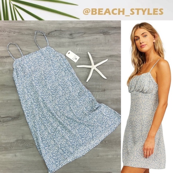 🔆BILLABONG🔆 CLEAR SKIES MINI DRESS - Picture 1 of 13